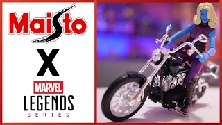 Testing Maisto 1:12 Motorcycles with Marvel Legends Action Figures