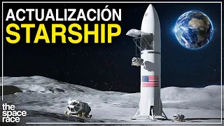 ¡NASA Revela Una NUEVA Starship Lunar!