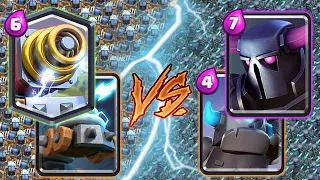 SPARKY + ZAPPIES Vs PEKKA + MINI PEKKA - Clash Royale Challenge #292