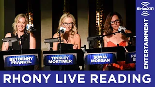Radio Andy Theater RHONY Live Reading - Bethenny and Luann's Dinner Argument
