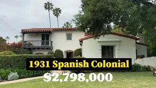 1931 Spanish Colonial in Altadena California