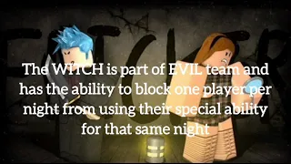 Tips and Tricks for Witch role - Roblox Flicker