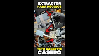 Como hacer un extractor para núcleos de tipo cassette con poco dinero 🤯