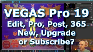 What is the difference between VEGAS Pro 19 versions: New, Upgrades & 365 Subscriptions