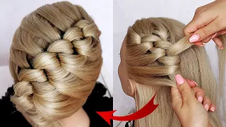 😱 New hairstyle for wedding and party || trending hairstyle || party hairstyle || UPDO hairstyle