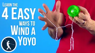 How to Wind A Yoyo - 4 Easy Beginner Yoyo Tricks