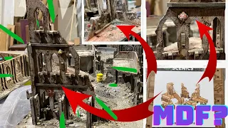 MDF Terrain kits | Build Better with a few easy tips