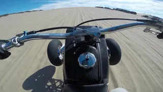 Yamaha Banshee Drag Racing (GoPro HD) Oceano Dunes CA