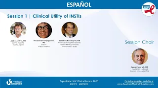 Session 1: Clinical Utility of INSTIs | Español