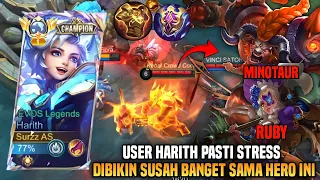 Surzz AS TOP GLOBAL HARITH DIBIKIN STRESS HERO INI ! USER HARITH JUNGLE PASTI KESUSAHAN - MLBB