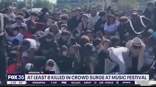 At least 8 dead, several others injured during Astroworld music festival, officials say