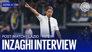 LAZIO 3-1 INTER | SIMONE INZAGHI INTERVIEW 🎙️⚫🔵