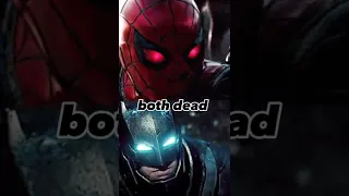 who is strongest (marvel version) spiderman vs batman|#marveledit#marvel#batman#spiderman|