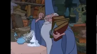 Merlin Losing His Shit
