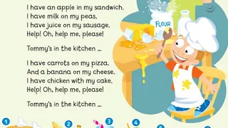 English song for children: Tommy is in the kitchen