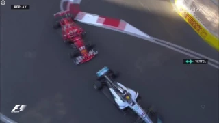 Sebastian Vettel vs Lewis Hamilton - Baku 2017