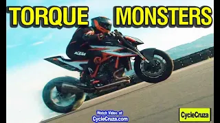 5 AMAZING Motorcycles That Are TORQUE MONSTERS