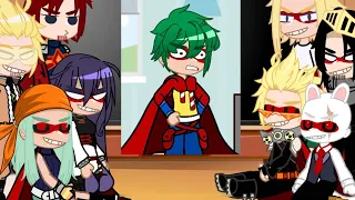 Pro Heroes and LOV react to Deku needs help ! || mha/bnha || Gacha club /life || my au ||