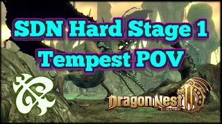 SDN Hard Stage 1 - Tempest POV - Dragon Nest 2 Evolution