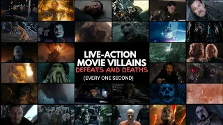 Every One Second of Live-Action Movie Villains Defeats and Deaths