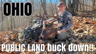 Ohio PUBLIC LAND | Self-Filmed Hill Country Archery Buck