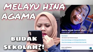 BUDAK SEKOLAH HINA AGAM4? VIRAL TWITTER | REACTION