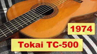 Мастеровая гитара Tokai TC-500 (Япония, 1974)