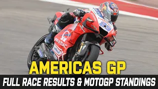 MotoGP Austin 2021 | Full Race Results & MotoGP Standings | Americas GP