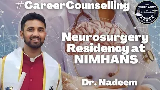 Neurosurgery Residency @ NIMHANS