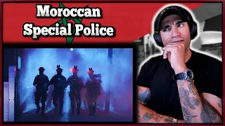 US Marine reacts to Moroccan Special Police