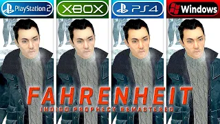 Fahrenheit Indigo Prophecy | PS2 vs Xbox Classic vs PS4 vs PC Ultra | Graphics Comparison