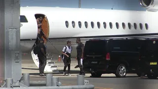 'Tyga steps off private jet in Sydney, Australia' #15MOF #exclusive