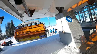 Białka Tatrzańska - Kotelnica - Snowboarding / Skiing - Downhil Run number 9 (ski lift VIII) 2022