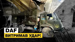 🔥Вантажівка Порошенка витримала бетон і врятувала воїнів