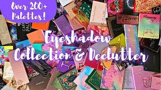 Eyeshadow Palette Collection & Declutter | Over 200 Palettes!!