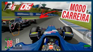 F1 2006 PS3 Championship Edition Modo Carreira EP 18 GP INTERLAGOS - EM BUSCA DO PÓDIO EM CASA!!