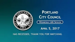 City Council 2017-04-05 AM