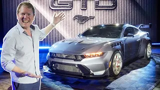 New $300k FORD MUSTANG GTD! First Look at the Most BADASS Stang EVER