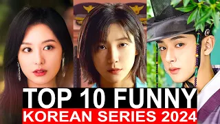 Top 10 BEST Comedy Korean SERIES 2024 | Funny Kdrama To Watch On Netflix, Disney+, Viki, Prime Video