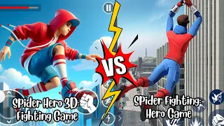 Spider Hero 3D Fighting Game vs Spider Fighting Hero Game