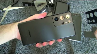 Samsung Galaxy S21 Ultra Kutu Açılımı ve İlk İzlenim