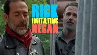 Rick Imitating Negan (8x01) || The Walking Dead Season 8