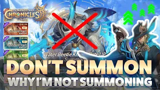 DON'T SUMMON just yet watch this first - Water Beatle Knight | Summoners War: Chronicles