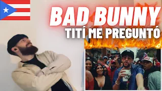 My First Reaction To This Guy! 🇵🇷 Bad Bunny - Tití Me Preguntó [UK 🇬🇧 REACTION!]