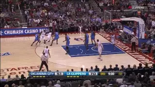 Blake Griffin DUNKS over Kendrick Perkins, dunk of the year!!!!