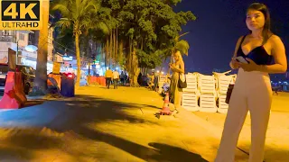 [4K] How is Thailand Now? Pattaya Beach Road, Freelancers!