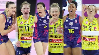 ALL "MEGA RALLY" of the match Scandicci - Conegliano | Lega Volley Femminile 2023/24