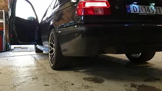 E39 540i V8 - No cats and muffler delete. Screaming Beast !!!