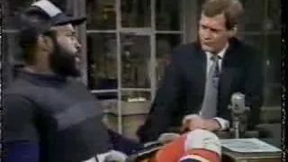 Mr. T on David Letterman (Part I)