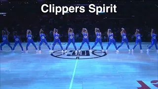 Clippers Spirit (Los Angeles Clippers Dancers) - NBA Dancers - 10/27/2021 dance performance